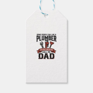 Vintage Klempner-Vater-Gravur-Shirt-Design_1 Geschenkanhänger