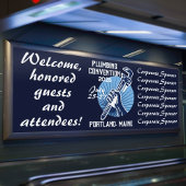 Vintage Klempnerkonvention Banner