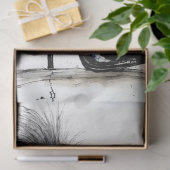 Vintage Kniehöhe Aquarelltönung Seidenpapier (Geschenk)