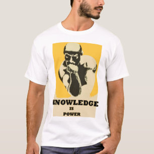 Vintage Knowledge is Power T-Shirt