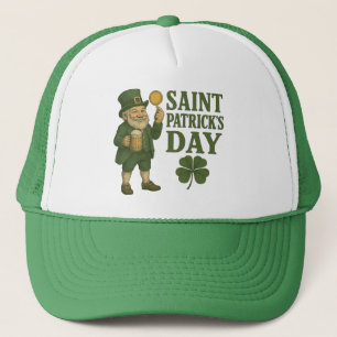 Vintage, Kobold St. Patrick's Day  Truckerkappe