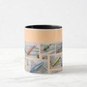 Vintage Köder-Flecken der Bild-Tasse Tasse (Zentrum)