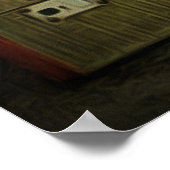 Vintage Koffer Poster (Ecke)