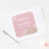 Vintage Kohl-Rose Stickers (Umschlag)