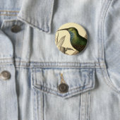 Vintage Kolibri-Button Button (Beispiel)