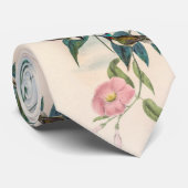 Vintage Kolibris Krawatte (Gerollt)