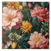 Vintage Kollektion Wasserfarben Fliese (Vorderseite)