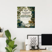 Vintage-Köln-Werbeposter Poster (Heimbüro)
