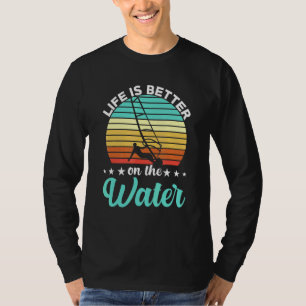 Vintage Kolosse Windsurfsteine Geboren zum Windsur T-Shirt