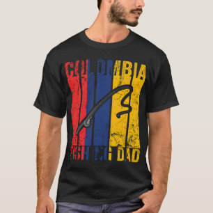 Vintage Kolumbien Angelpapa T-Shirt