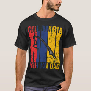Vintage Kolumbien Angelpapa T-Shirt