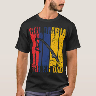 Vintage Kolumbien Angelpapa T-Shirt