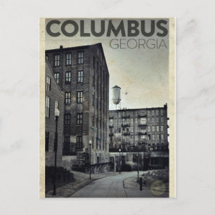 Vintage Kolumbus-Postkarte Postkarte