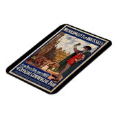 Vintage Kommerzielle Messe Brüssel Magnet (Linke Seite)