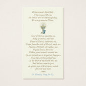 Vintage Kommunion Katholische Erinnerung an die He (Rückseite)