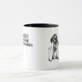 Vintage Komödie "Liebe meine Medikation" Tasse (Zentrum)