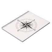Vintage Kompassrose Notizblock (Linke Seite)