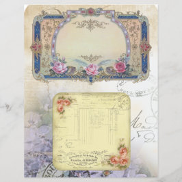 Vintage, komplexe Designzeichen