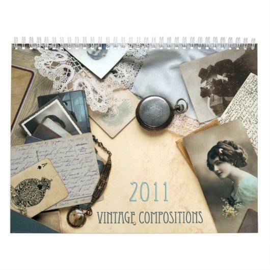 Vintage Komposition 2016 Kalender (Titelbild)