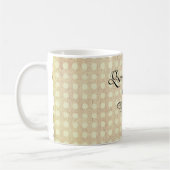 Vintage Königin Biene Kaffeetasse (Links)