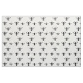 Vintage Königin-Biene u. Stoff (Fat Quarter (45,7 x 55,9 cm))