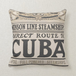 Vintage Königin der Antillen-Kissen Kissen