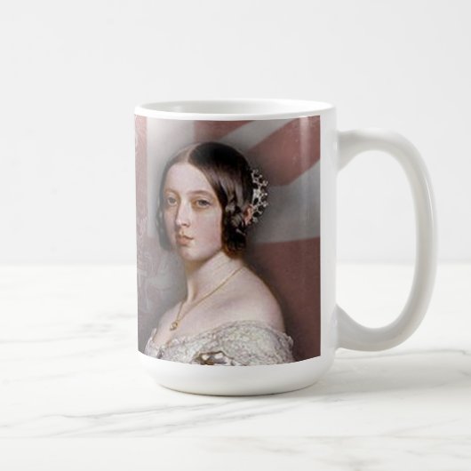 Vintage Königin Victoria Kaffeetasse (Rechts)