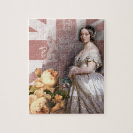 Vintage Königin, Victoria Puzzle