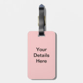 Vintage königliche Krone Gepäckanhänger (Rückseite vertikal)