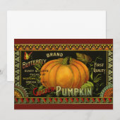 Vintage können Kunst etikettieren, Schmetterling K (Vorne/Hinten)