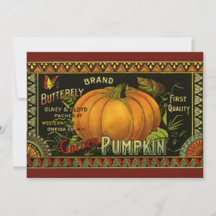 Vintage können Kunst etikettieren, Schmetterling K