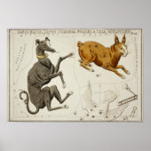 Vintage Konstellation Poster (Vorne)