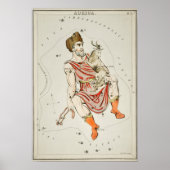 Vintage Konstellation Poster (Vorne)