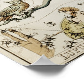 Vintage Konstellation Poster (Ecke)