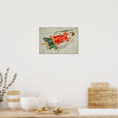 Vintage Konstellation Poster (Küche)