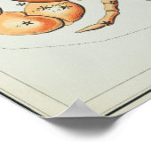 Vintage Konstellation Poster (Ecke)