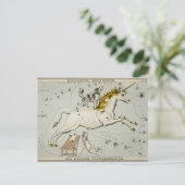 Vintage Konstellation Postkarte (Stehend Vorderseite)