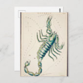 Vintage Konstellation Postkarte (Vorne/Hinten)