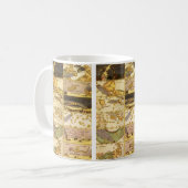 Vintage Konstellationen, antike Astronomie und Ste Kaffeetasse (Vorderseite Links)