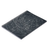 Vintage Konstellations-Karte Notizblock (Linke Seite)