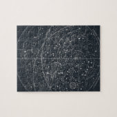 Vintage Konstellations-Karte Puzzle (Horizontal)