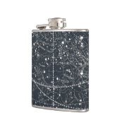 Vintage Konstellationskarte Flachmann (Links)