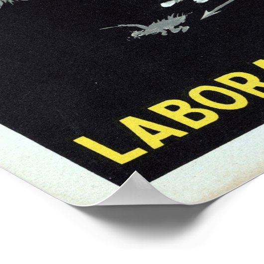 Vintage Kontrolle Poster (Ecke)