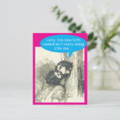 Vintage Kontrolle Postkarte (Stehend Vorderseite)