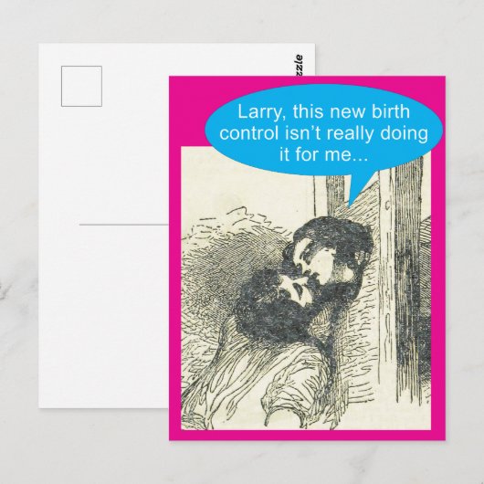 Vintage Kontrolle Postkarte (Vorne/Hinten)