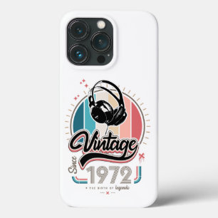 Vintage Kopfhörer seit 1972 Case-Mate iPhone Hülle