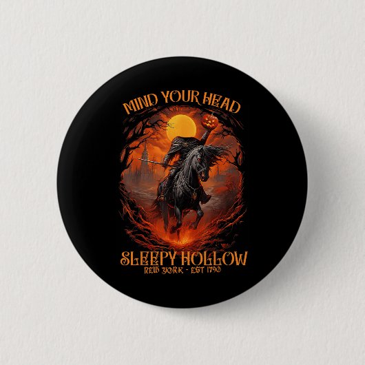 Vintage Kopfschmerzen, Kopfschmerzen Button (Vorderseite)