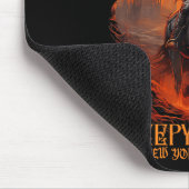 Vintage Kopfschmerzen, Kopfschmerzen Mousepad (Ecke)