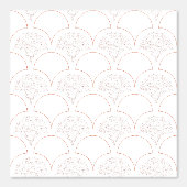 Vintage - Korallen Tapete (Vorderseite)