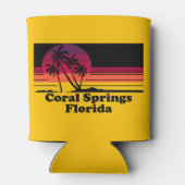 Vintage Korallenquellen Florida Dosenkühler (Rückseite)